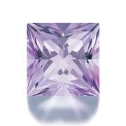 Аметист нат. Light Purple квадрат принцесса 3,00 Good Signity ― Интернет-магазин Брилланс