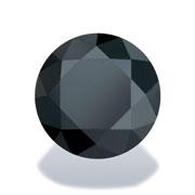 Фианит черный круг 3,50 Signity ― Интернет-магазин Брилланс