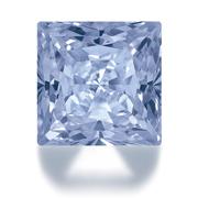 Фианит Plexi Blue квадрат принцесса 2,50 Signity ― Интернет-магазин Брилланс