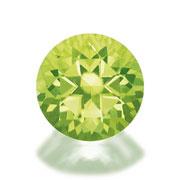 Перидот нат. Apple Green круг 1,50 Good Signity ― Интернет-магазин Брилланс