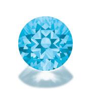 Топаз нат. Ice Blue круг 1,75 Good Signity ― Интернет-магазин Брилланс
